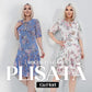 🌸Fustă plisată elegantă din șifon floral