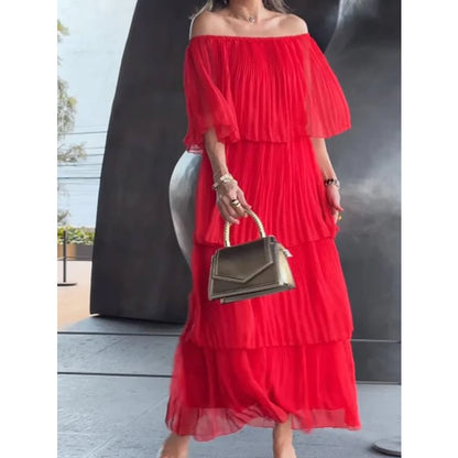 🎁💃Rochie lungă elegantă din șifon