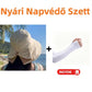 ❄️Széles karimájú, masnis napvédő kalap nőknek👒
