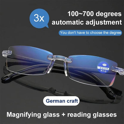 ✨ Közelre és távolra is éles látás | Öntérfókuszú olvasószemüveg👓