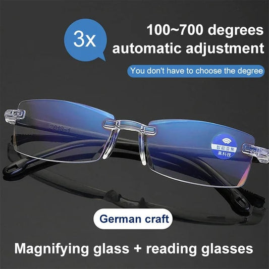 ✨ Közelre és távolra is éles látás | Öntérfókuszú olvasószemüveg👓