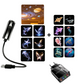 🌙⭐ USB‑s csillag‑ és holdvetítő lámpa – varázslatos éjszakai fény otthonodba ✨