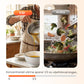 🥘 304-es rozsdamentes acél anyag, tartós és egészséges