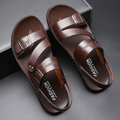 【🔥TODAY'S LOWEST PRICE】 🔥 New Men's Leather Beach Sandals