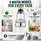 💧 360°-os csapszűrő – 6 rétegű szűrés, 3 üzemmód, fröccsenésgátló kialakítás ✨