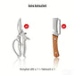 🐔Nagy teherbírású többfunkciós konyhai olló✂️