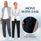 👖2026 Unisex Ultra Stretch Légáteresztő alkalmi nadrágok