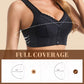 【1+1 ingyenes】👙Női lélegző plus size melltartó, elöl csipkés záródással💖
