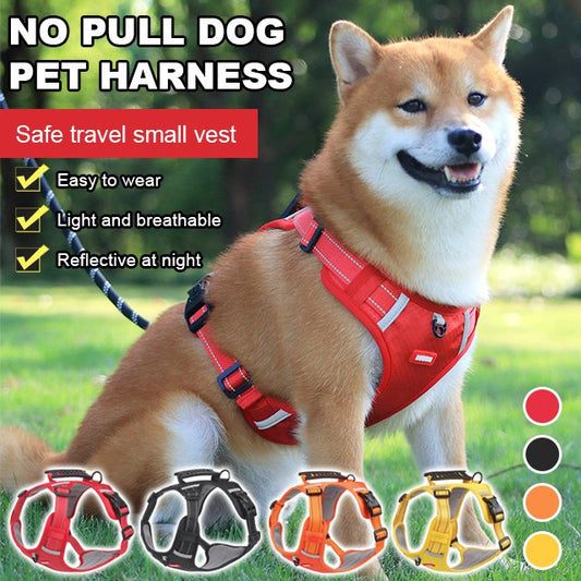 🔥Ham de piept pentru câine -🐕 cu lesă de siguranță