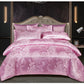 🔥Livrare gratuita 🌟- Luxury 4 Piece Satin Jacquard Bedroom Set