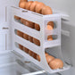 🥚 4 szintes, döntött tojástároló állvány – ✨ Helytakarékos, sérülésmentes rendszerezés és zökkenőmentes, átlátható konyhai élmény 🛡️🍳