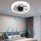 🏠2 az 1-ben Mute állítható ventilátorlámpa távirányítóval