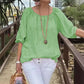 👚Femeii Plus Dimensiune Casual Mid Sleeve Top