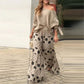👗Femei Loose Dot Print Casual Suit Casual pentru femei