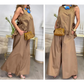 👗 Set cooler fără mâneci pentru femei cu talie elastică