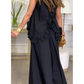👗 Set cooler fără mâneci pentru femei cu talie elastică