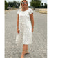 🎁👗Rochie tipărită Boho Vintage Casual