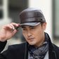 🔥Piele Flat Top cald Baseball Cap