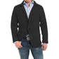🔥Men's Solid Colour Lapel Knit Long Sleeve Jacket