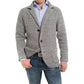 🔥Men's Solid Colour Lapel Knit Long Sleeve Jacket