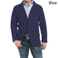 🔥Men's Solid Colour Lapel Knit Long Sleeve Jacket