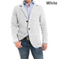 🔥Men's Solid Colour Lapel Knit Long Sleeve Jacket