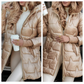 💖Femeii de iarnă Mid-length cald bumbac Sacou cu glugă