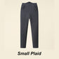 Femei confortabile cald îngroșat Stretch căptușit Plaid pantaloni