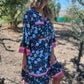 Spring Special Half Price🌸Casual Floral V-Neck Button Down Dress
