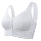 【1+1 ingyenes】👙Női lélegző plus size melltartó, elöl csipkés záródással💖