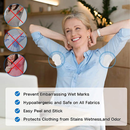 🔥 Ultravékony Eldobható Hónaljizzadság-Párnák 👚💧