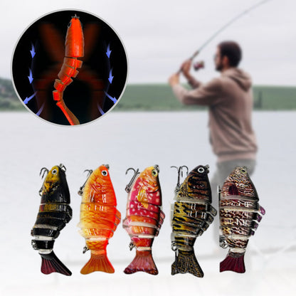 🎣 Élethű, többszörösen összeillesztett süllyedő horgászcsali