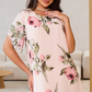 Rochie de primăvară și vară din șifon imprimat