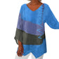 Elegant Casual V-Neck Natural Linen Top pentru femei