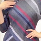 💙 Rochii largi cu gât rotund Patchwork pentru femei