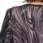 Rochie midi de seară A-Line cu paiete pentru femei