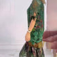 Rochie florală cu mânecă de liliac