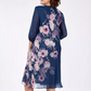 🌸Elegant florale imprimare rotund gât rochii de femei