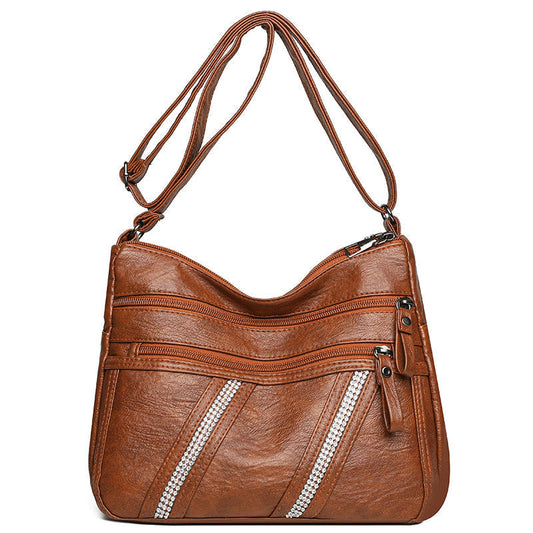 👜  Geantă crossbody elegantă cu capacitate mare