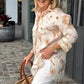 👚 Femeii cu mânecă lungă mare Placket buton jos Shirt