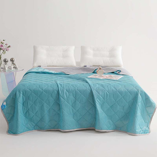❄️ Respirabil Imprimate Lavabile Summer Comforter 💤