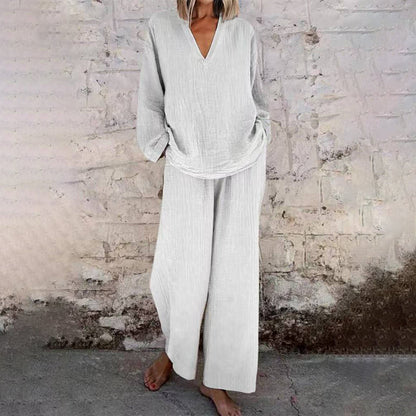 💖V-Neck culoare solidă Casual cu mânecă lungă Suit