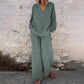💖V-Neck culoare solidă Casual cu mânecă lungă Suit