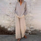 💖V-Neck culoare solidă Casual cu mânecă lungă Suit