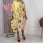 🌸 Rochie florală casual pentru femei