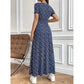 👗Rochie casual pentru femei cu imprimeu floral și decolteu în formă de v