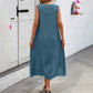 💖Rochie casual fără mâneci