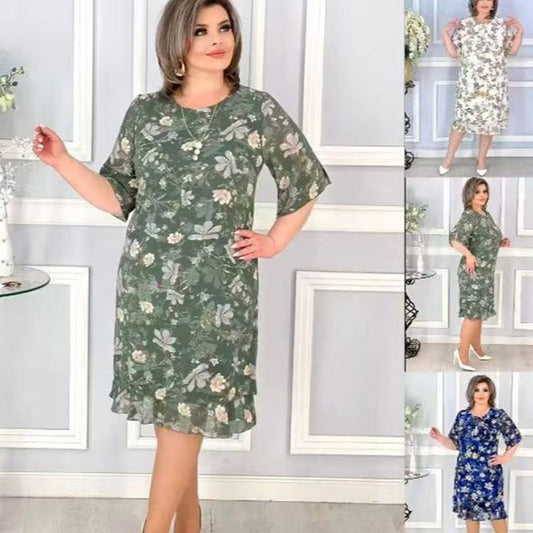 🌺Rochie florală casual și confortabilă pentru femei