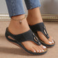 💖Női Slip-On Wedge Tanga szandálok