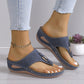 💖Női Slip-On Wedge Tanga szandálok